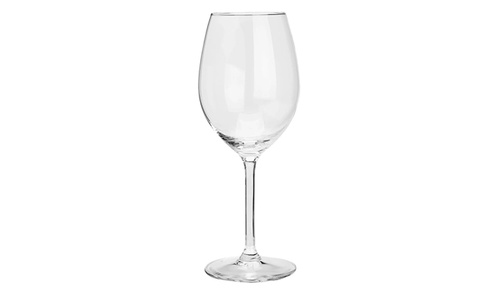 6 verres à vin en verre