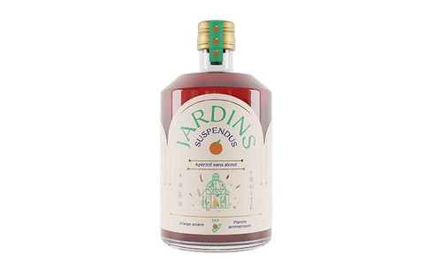 Apéritif Orange Amère et Romarin - Jardins - 70 cL - sans alcool