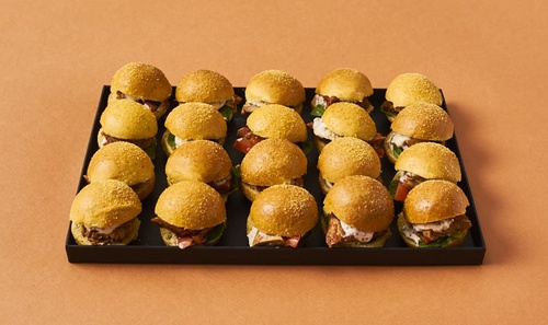C59 - Plateau de mini burgers végétarien C59 - Plateau de mini burgers végétarien