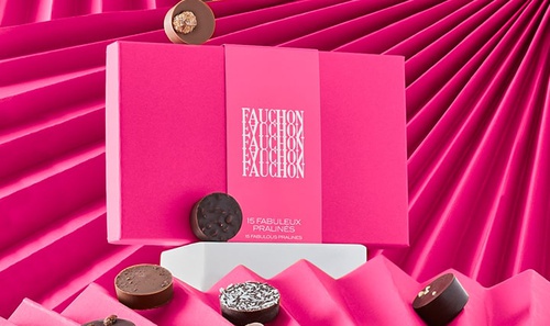 F5 - Ecrin 15 chocolats pralinés Fauchon F5 - Ecrin 15 chocolats pralinés Fauchon