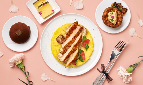 HA6 - Pintade rôtie festive