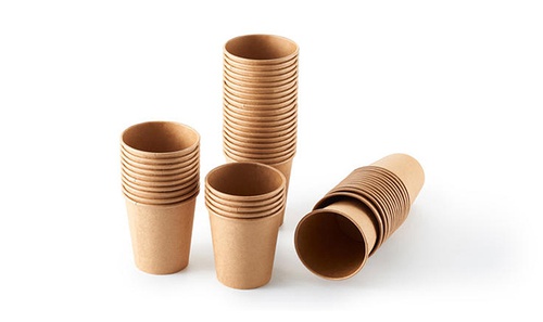 Lot de 6 gobelets en carton - 210 ML